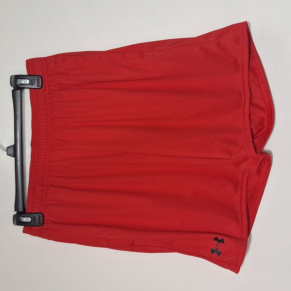 Under Armour Red Sports Shorts Athletic